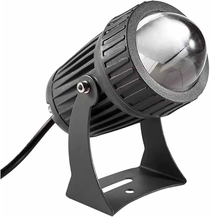 LED Outdoor Landscape Lights - Spotlight Led Beam Light IP66 Waterproof Adjustable Angle Long Distance Projection Light for Hotel Villa Courtyard Facade Wall Wash Lighting(Purple)