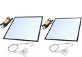 1000W Equivalent Grow Light with 225pcs LEDs 3x3 Ft Coverage Dimmable Plant Grow Light Full Spectrum for Indoor Plants Seeding Veg &amp Bloom2pcs