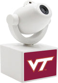 Sporticulture NCAA American Football VT Hokies - Adjustable Led Mini Spotlight Projector with 6 Team Logo Designs - Portable &amp Rechargeable Spotlight - Battery-Operated - 4.375” x 3.125”
