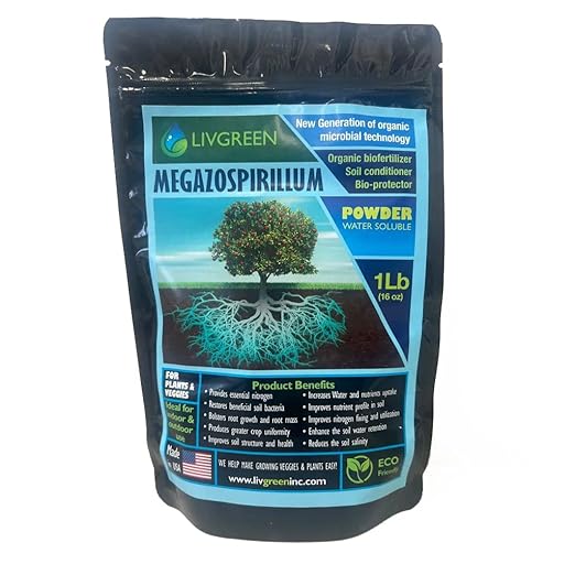 Megazospirillum Azospirillum Super Blend Organic Bio Fertilizer Boost plant growth and root mass perfect for new plantings transplants and propagation.
