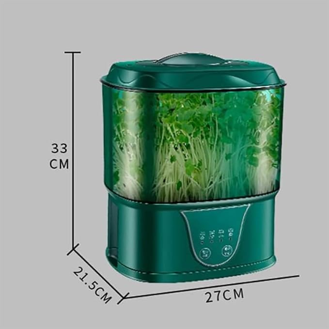 Automatic Bean Sprout Machine Intelligent Watering System Fast Germination Food-Grade Material Multi-Seed Compatible