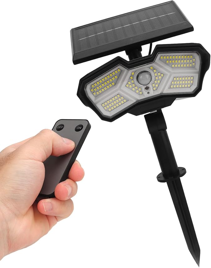 Pongnas Outdoor with Dual Brightness for Garden Pathway Landscape Lighting (ASTEY-KXK-600-128LED)