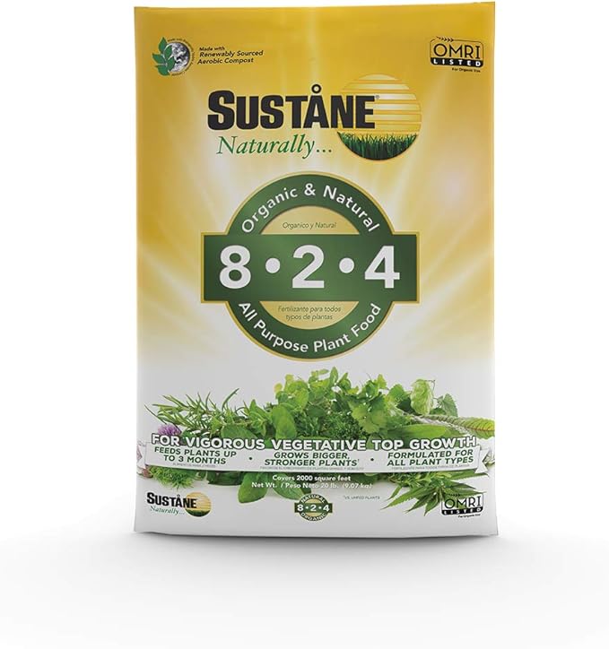 Sustane All Natural Lawn and Landscape Plant Food 20-Pound