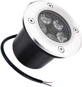 LED Inground Recessed Spotlight - IP67 Waterproof Outdoor Lighting for Terrace Fountain Garden Patio