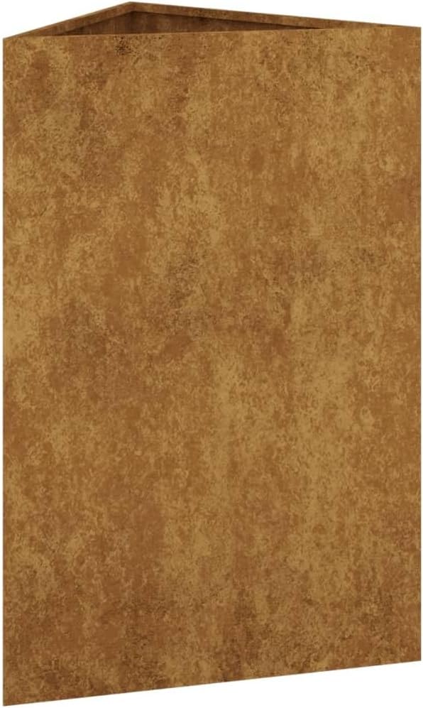 Garden PlanterGreenhouse PlanterDecorative Patio PlantersPatio Raised BedsVegetable PlantersHerb Plantersfor HerbsFruitsDeep-Rooted VegetablesFlowers19.7x16.9x29.5 Corten Steel