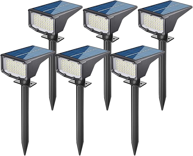 Solar Spotlight Waterproof Wall Lamp Outdoor Garden Lighting for Landscape Lights