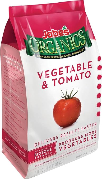 Jobe's organics vegetable &amp tomato fertilizer (Pack of 2)