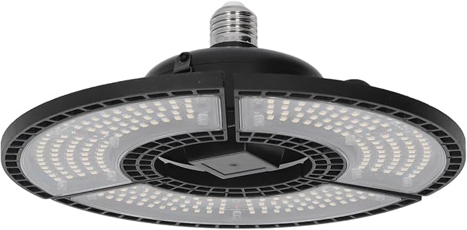Waterproof Foldable Plant Light Full Spectrum E26 Grow Lamp for Garden Promotes Plant Growth Flexible Indoor/Outdoor Use Adjustable Lighting Angle Easy Installation for Vegetables