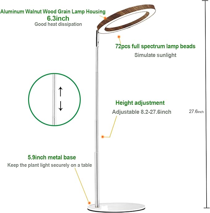 yadoker Plant Grow Light