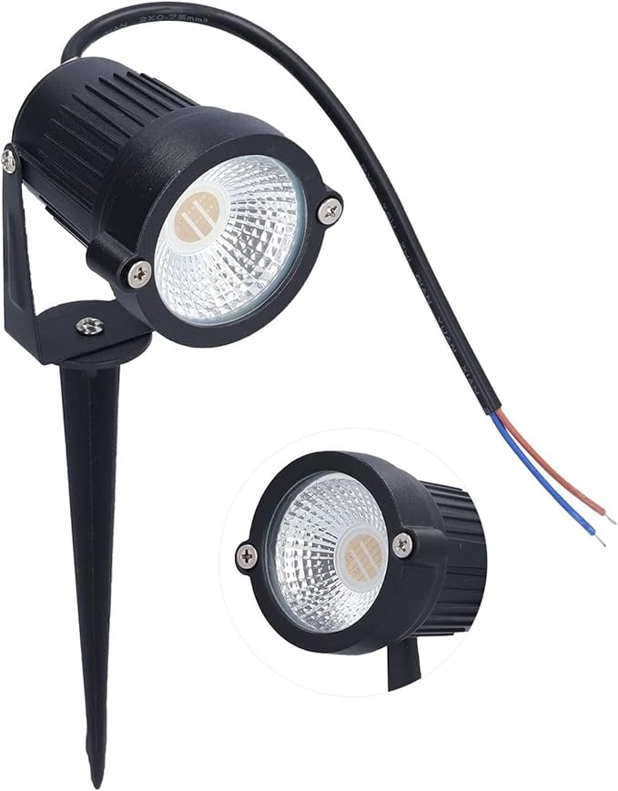 Tools compatible with LED Landscape Lights LED Outdoor Solar Light 6W RGB Waterproof Landscape Spotlights Garden Round Underground Light for Basic Handheld Flashlights (220V)