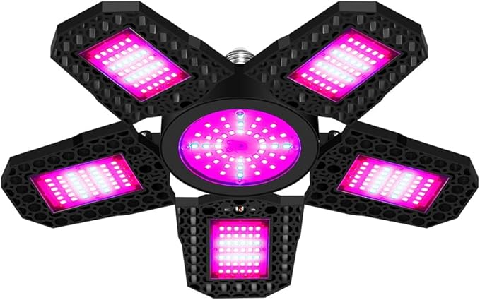 250W LED Seeds Adjustable Panels Lamp 110V Deformable Red Blue Plants 100-277V Full Spectrum Lamps E27/ E26 Plant Cultivation Light Greenhouse Tent Planting Box Sunlight Indoors Vegetable Fill Lights