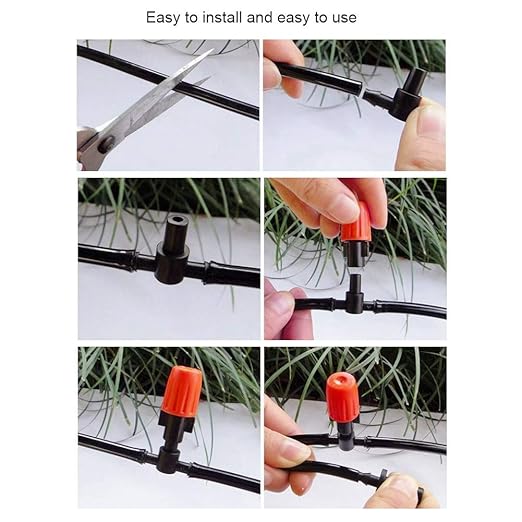 Other Watering Irrigation Supplies 40M Hose Water Saving Automatic Drip Irrigation Kit for Terraces Greenhouses and Atriums Garden Irrigation System