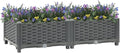 SKM Raised Bed 31.5x15.7x9.1 Polypropylene-03981026