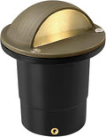 Hinkley Hardy Island 16707MZ Eyebrow LED Well Light Includes Wiring Kit and Anti-Corrosion PVC Burial Sleeve Matte Bronze