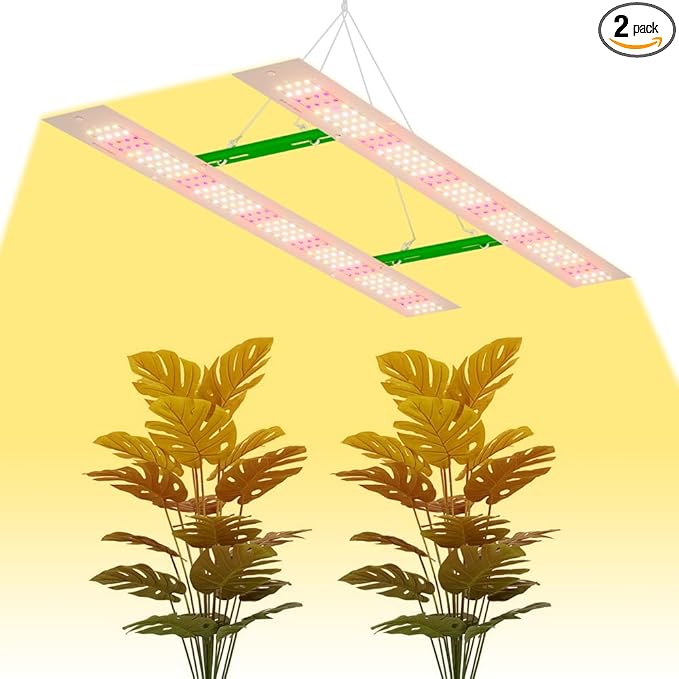 400W Plant Grow Lights 100-277V Indoor Hydroponic System Lamps UV/IR Seedings Fill Lamp Sunlight Greenhouse Tent Vegs Succulent Flowers Fruits Potting Cactus Lighting US Plug with Hook Hanging