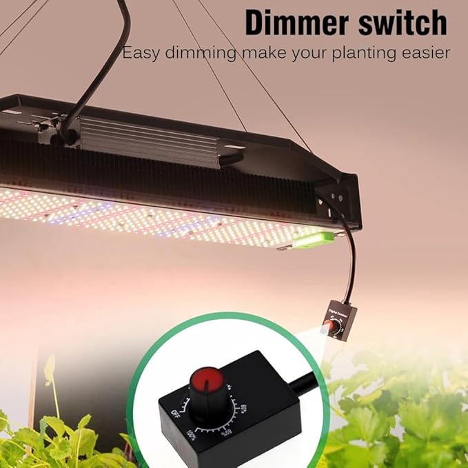 LED Grow Lights Full Spectrum Hanging Grow Lights for Indoor Plants 240W UV-IR Full Spectrum Led Grow Light for Seedling Veg and Bloom for Seedling Veg and Bloom