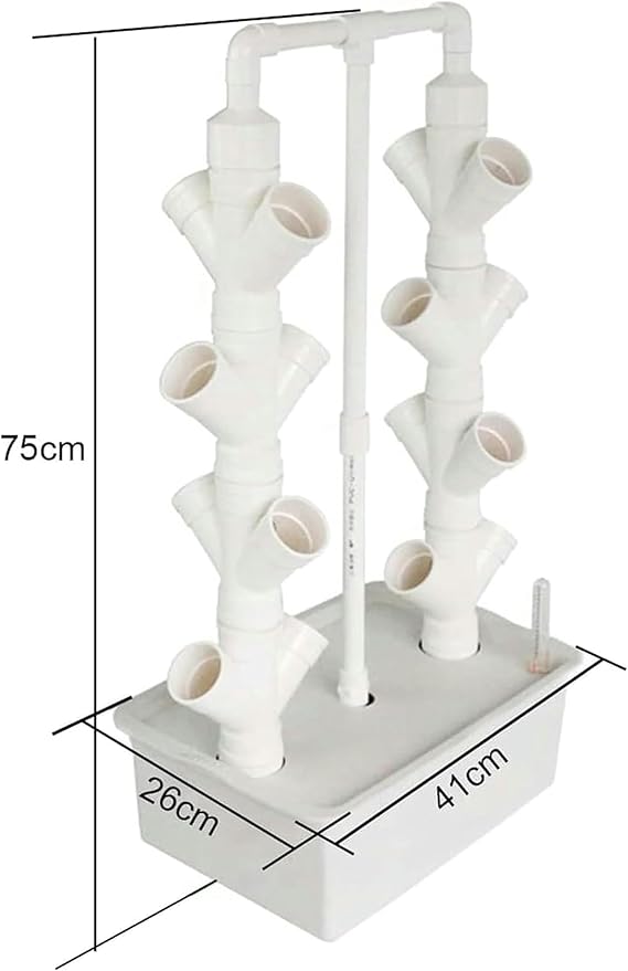 Hydroponic Tower Culture Garden Hydroponic Culture Vertical Tower for Fresh Herbal Garden Fruits Vegetables Plants' Tower Gift