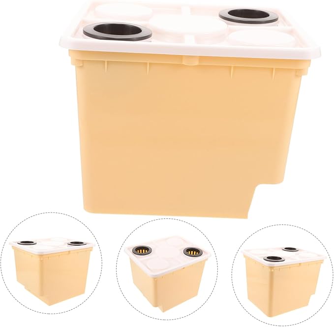 BESPORTBLE Hydroponic Planting Bucket Extra Greenhouse Vegetable Fruit Seedling Pots