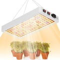800W Full Spectrum LED Grow Lights Dimmable AC100-277V Indoor Planting Fill Lamp 110V Greenhouse Tent Hydroponic Flower Vegs Succulent Potted Fruit Seeds UV/IR Cultivation Lighting with US Plug
