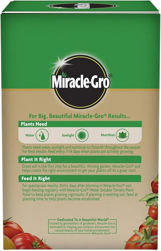 Miracle-GRO 2000422 Plant Food 1.5-Pound (Tomato Fertilizer) 1.5 lb (Pack of 2)