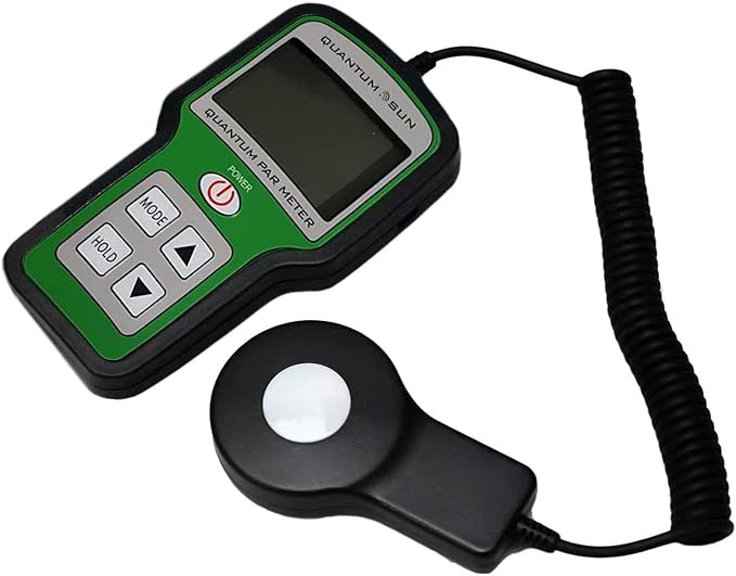 Quantum Par Meter Light Meter for Plants Led Grow Lights Indoor High Precision Rechargeable
