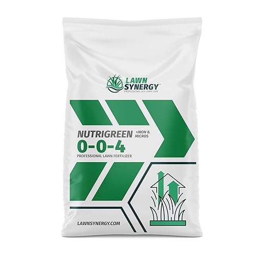 0-0-4 Lawn Fertilizer with Micros and 20% Iron - Blackout Lawn Fertilizer - Nutrigreen - Covers up to 4500 sqft. (18 lbs)