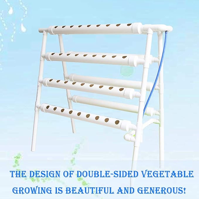 Hydroponic Site Grow Kit Hydroponic Growing System Water Culture Garden Plant System for Leafy Vegetables Herb