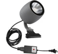 Kiven IP65 Waterproof LED Landscape Clamp Light LED Decorative Spotlight Lamp with Plug-in Cord and Timer for Indoor Outdoor Yard Step Statue LED Lawn Light (10W Cool White)