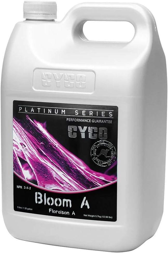 Cyco Nutrients Platinum Series Bloom Part A - 5 Liter
