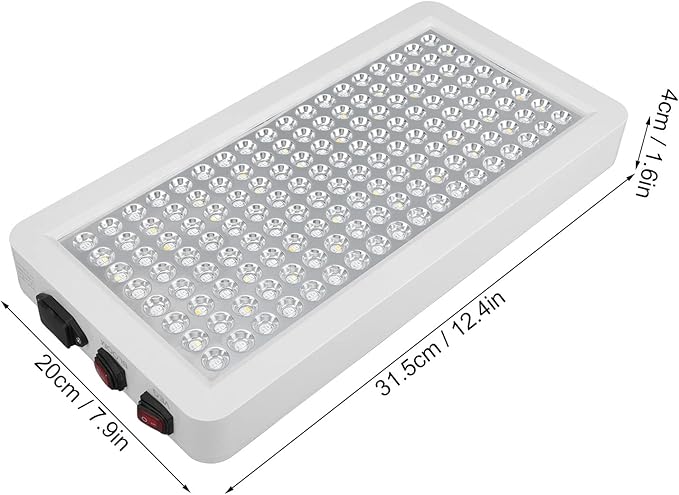 LED Plant Growth Light Intelligent High Power Fill Light for Greenhouse AC (US Plug Small)