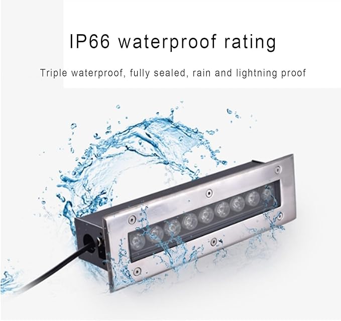 LED Landscape Light - Outdoor Underground Light IP66 Waterproof(Blue3w)