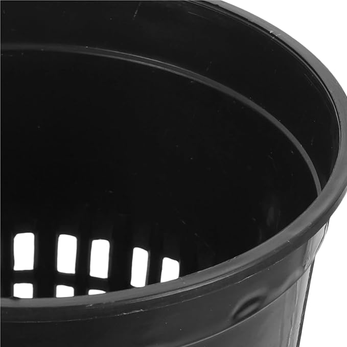 Net Pots for Hydroponics 8PCS Hydroponic Net Pots - Grow Baskets/Planting Cups (Indoor Bucket Farm Use)