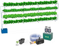 Hydroponic Kit N5P NFT System for 96 Plants Complete Indoor Garden with Nutrients Seeds &amp Accessories