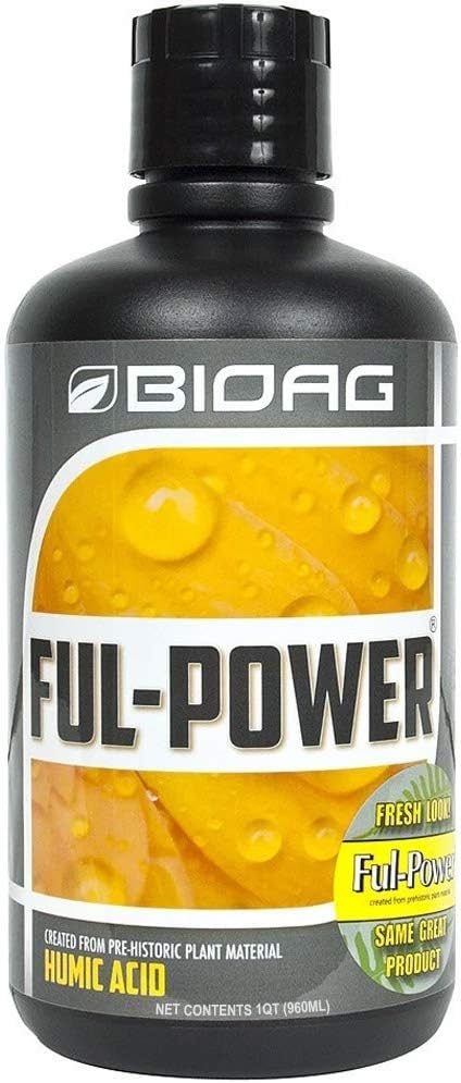 BioAg Ful-Power Humic Acid Plant Supplement OMRI Listed 1-Quart