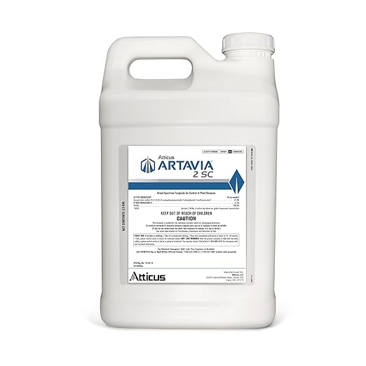 Atticus Artavia 2 SC Azoxystrobin Fungicide (1 GAL) - Fungus Control for Lawns and Landscapes - Anthracnose Brown Patch Leaf Spot Rhizoctonia