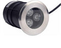 Underground Light LED - 12/24V Garden Courtyard Light Embedded Underwater Spotlight Stainless Steel IP68 Waterproof Landscape Lighting Underwater Pond Spotlight (Red 12W)