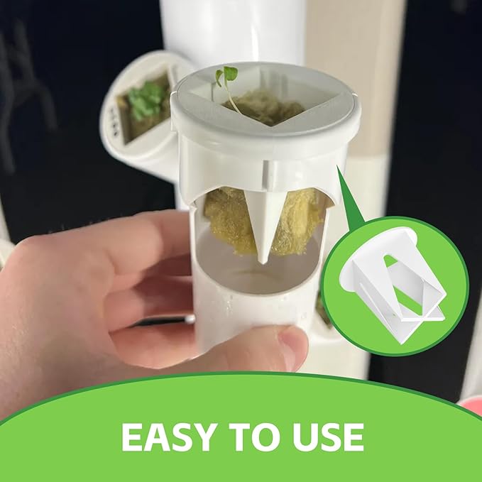 Grow yCube Hydroponic Growing Cups for Gardyn - Compatible with Gardyn Home/Studio Indoor Garden System (15 Pack)