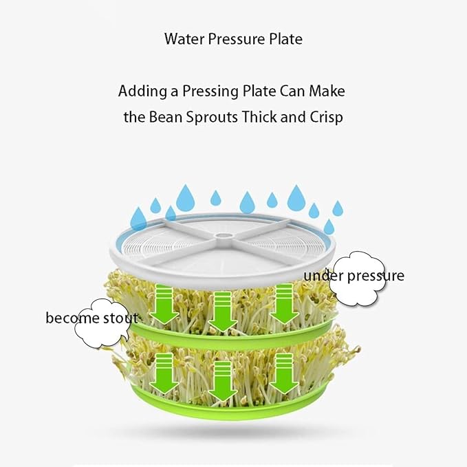 Automatic Sprouter Bean Growing Machine Household Intelligence Seed Sprout Maker Automatic Sprinkler Green Seeds Growing Machine Automatic Yogurt