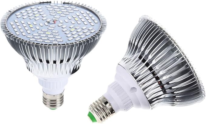 Grow Light - BANGWEIER 80W E27 Full Spectrum LED Plant Grow Lights Bulb Veg Hydroponic Lamps