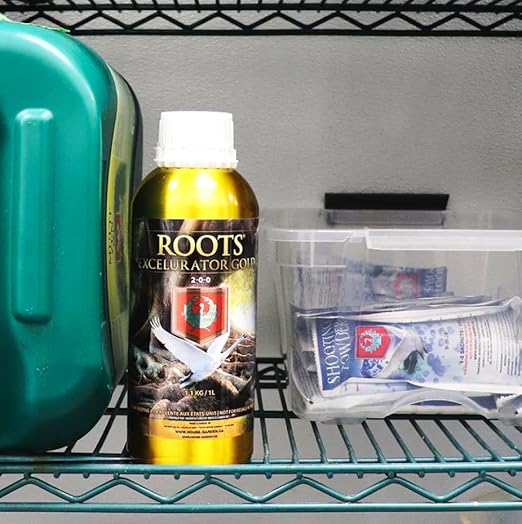 House &amp Garden Roots Excelurator 1L &amp Shooting Powder Sachet 65g Fertilizer Root Stimulator