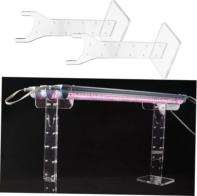Vertical Grow Light Stand for Indoor Plants Acrylic Rack for Succulent Growth Easy to Install Sturdy Support for Greenhouse Plants