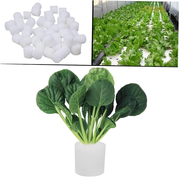 BESPORTBLE 400pcs Hydroponic Sponge Trays Soilless Cultivation Seedling Trays Hydroponic Supplies for Gardening Tools