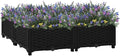 Raised BedGarden PlantersGarden PlantersGarden CenterpiecesGarden BedsRaised Beds for Growing FlowersHerbs and Fruits31.5x31.5x9.1 Polypropylene