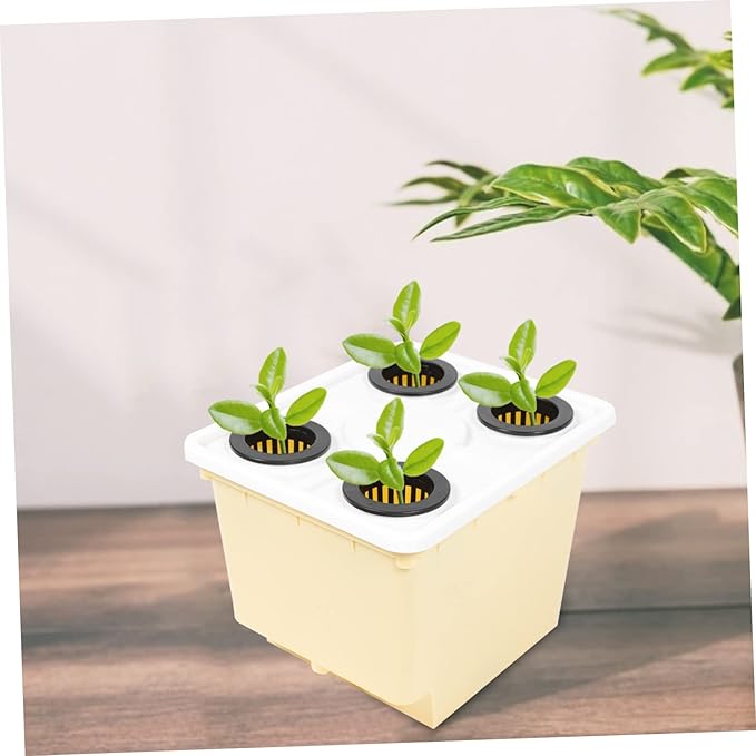 POPETPOP Hydroponic for Soilless Cultivation Planting Bucket for Vegetables and Fruits for Greenhouse Balcony and Indoor Gardening