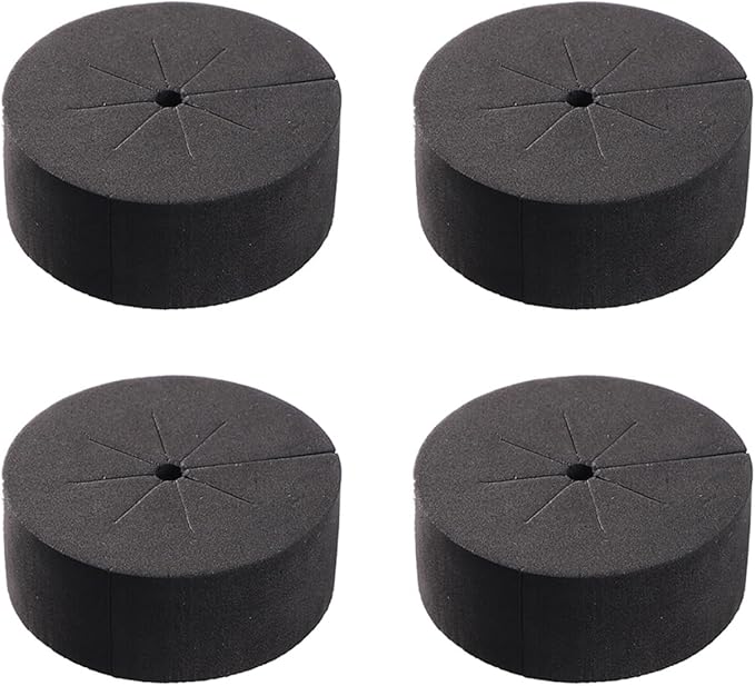 10pcs 4.8cm Black Hydroponic Planting Cotton for Hydroponics System Garden Root Planting Supplies