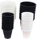 Net Pots for Hydroponics 40PCS 3 Inch Hydroponic Net Pots - Slotted Mesh for Orchid Soilless Planting(3INCH White)
