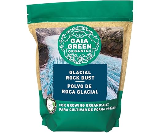 Gaia Green Glacial Rock Dust Fertilizer 2kg Pouch