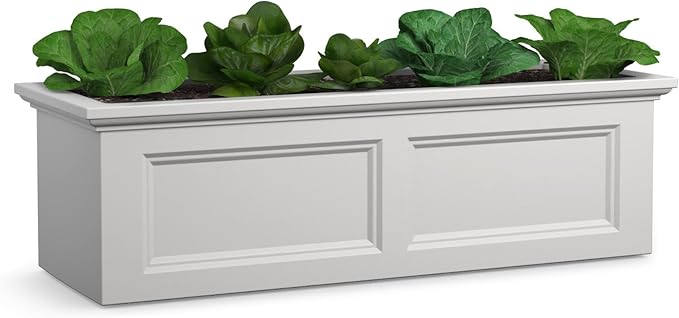 Fairfield 48in Garden Bed - White