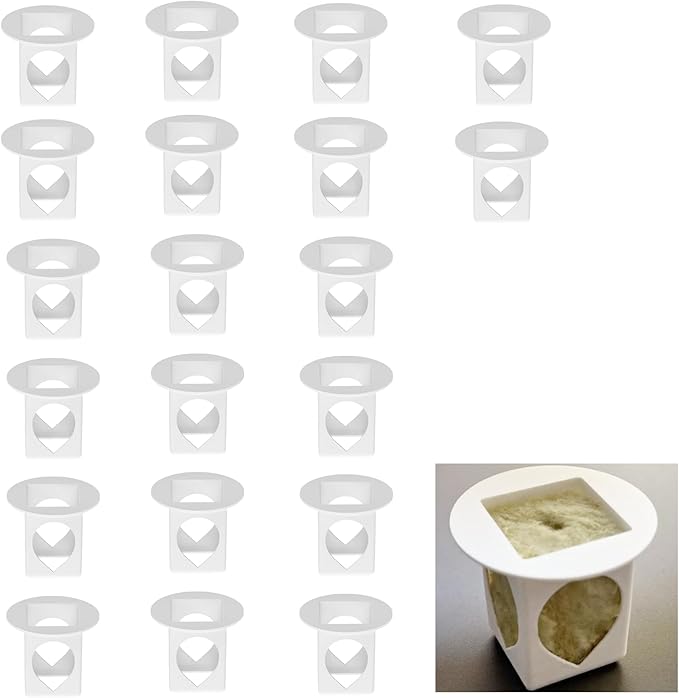 Grow yCube Cups for Gardyn – Hydroponic Growing Cups Compatible with Gardyn Home Indoor Garden System (20 Pack)