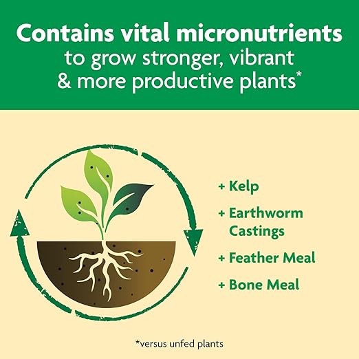 Miracle-Gro Shake 'N Feed All Purpose Plant Food - Outdoor and Indoor Plant Food for In-Ground and Containers Feeds for up to 3 Months 8 lbs.